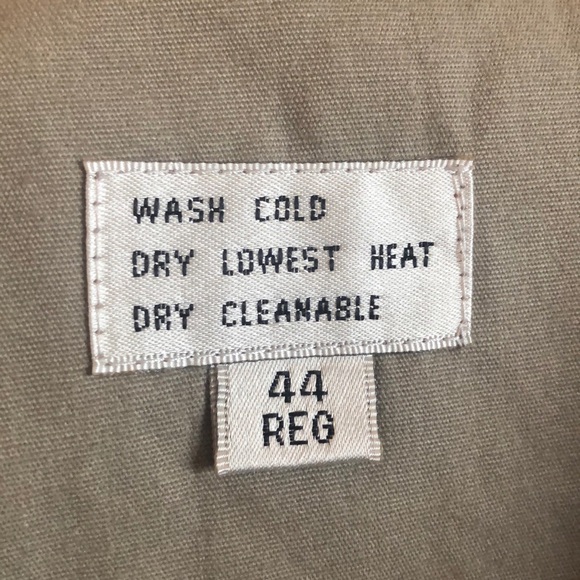 Towne from London Fog Double Breasted Trench Coat - Picture 8 of 8